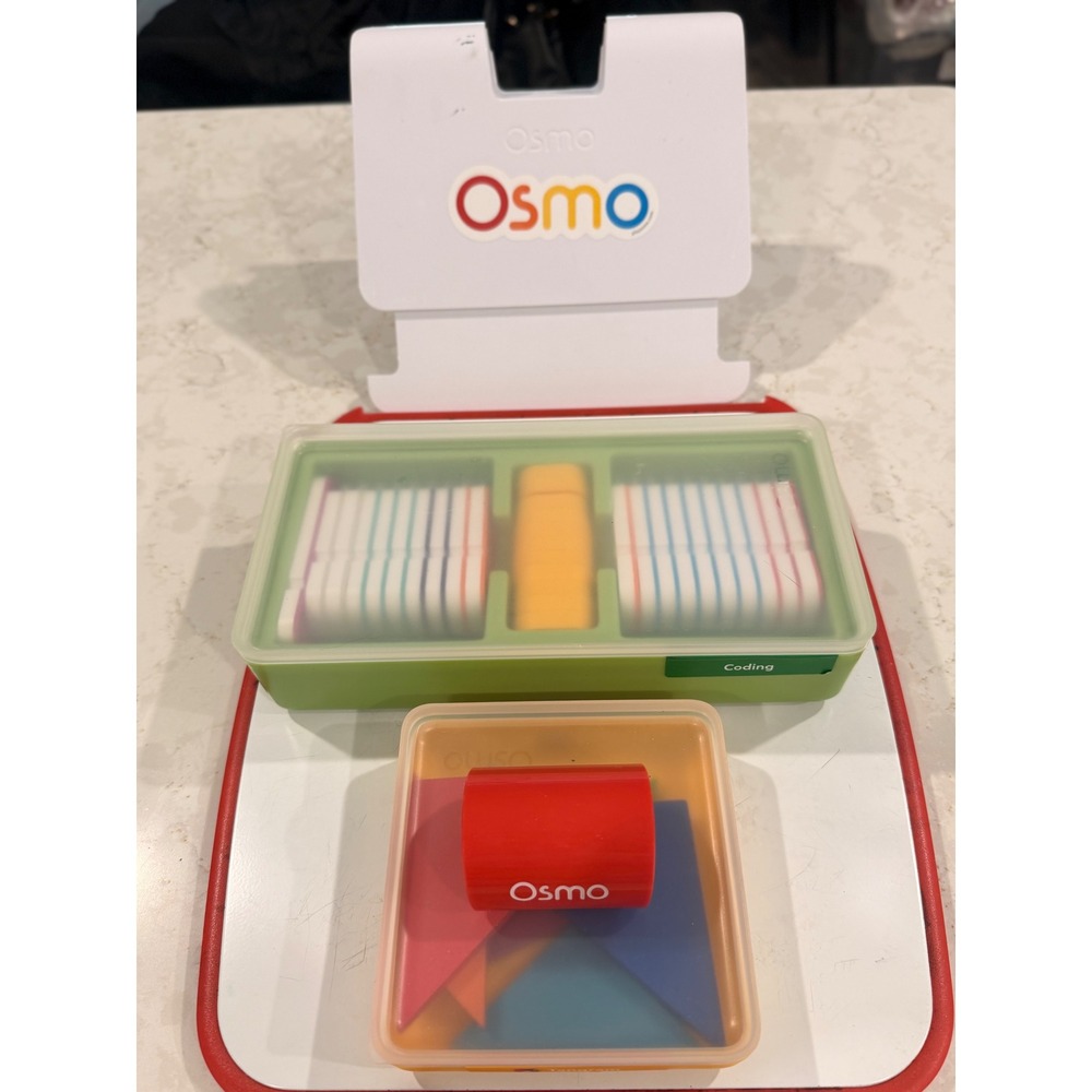 Osmo Learning Bundle iPad Base baby kids Tangram Coding Awbie Creative Board Toy